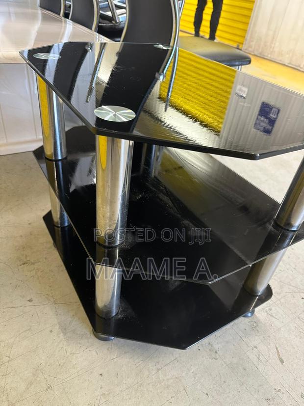 3 Tier Glass Tv Stand · Photo 3