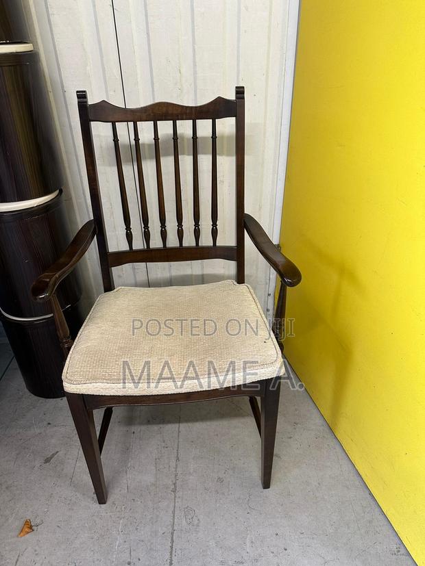 Dark Brown Wooden Chair · Photo 4