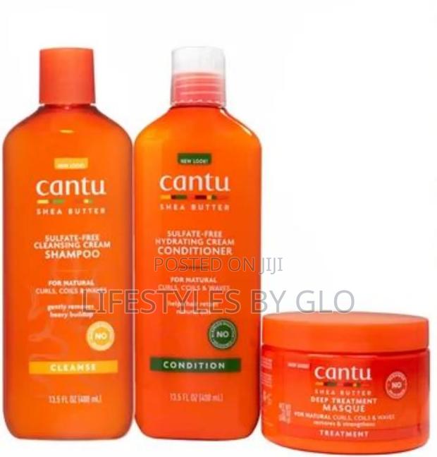 Cantu Shea Butter Natural Hair Sulfate-Free Shampoo 3 Set · Photo 2