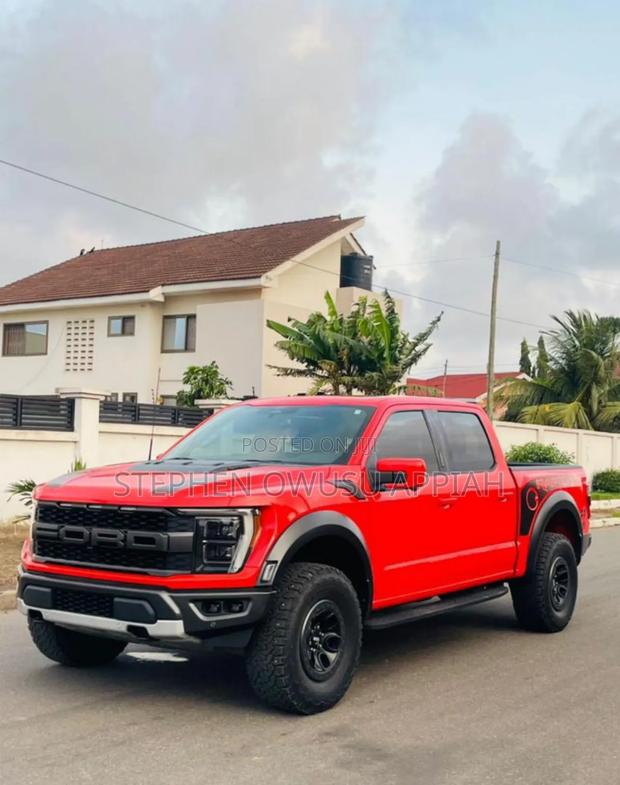 Ford F-150 2022 Red photo 4