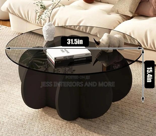 Glass Coffee Table (Black) · Photo 2