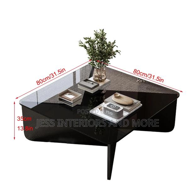 Modern Coffee Table (Black) · Photo 2