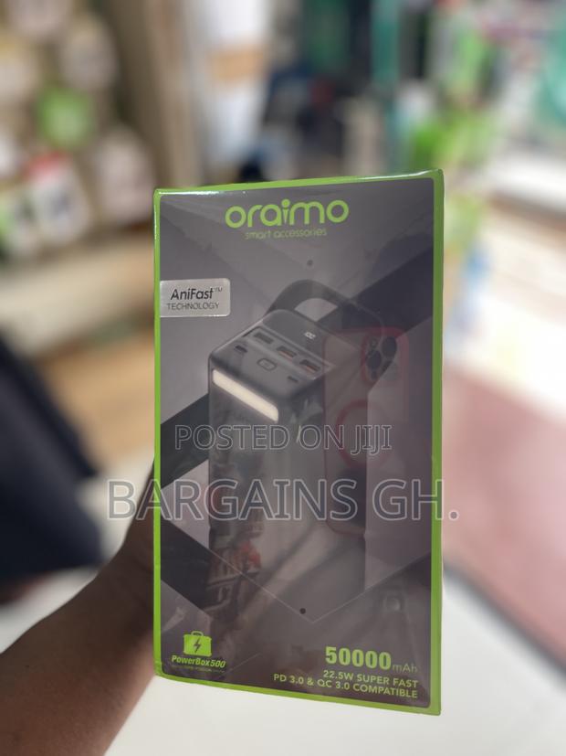 Oraimo Powerbox 500 50000mah 22.5W Power Bank photo 3