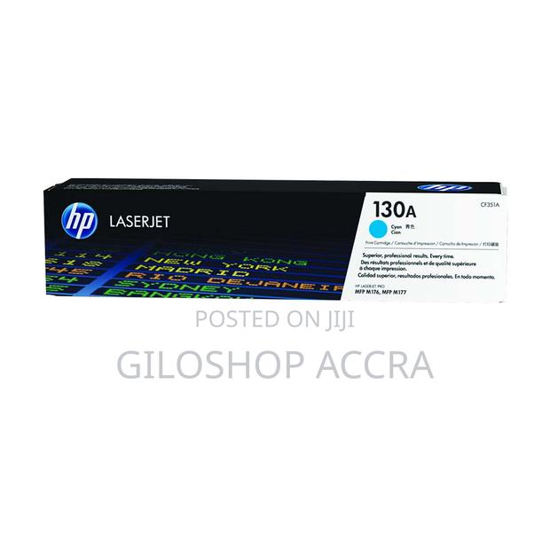 Hp 130a Cyan Original Laserjet Toner Cartridge, Cf351a · Photo 2