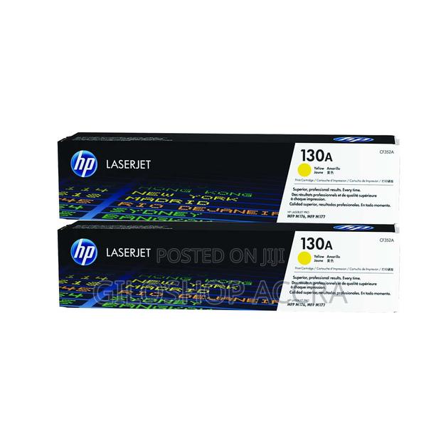 Hp 130a Yellow Original Laserjet Toner Cartridge, Cf352a · Photo 2
