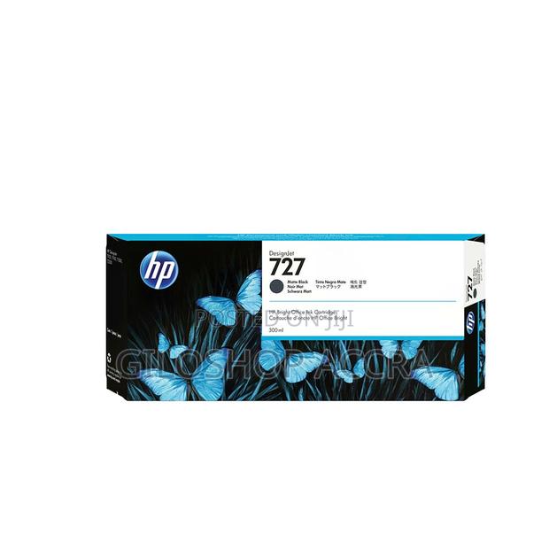 HP 727 300-Ml Matte Black Designjet Ink Cartridge, C1Q12A · Photo 2