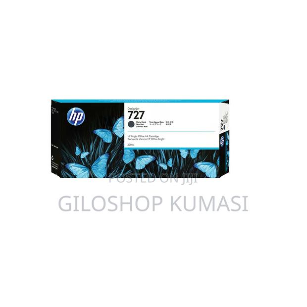 HP 727 300-Ml Matte Black Designjet Ink Cartridge, C1Q12A · Photo 2