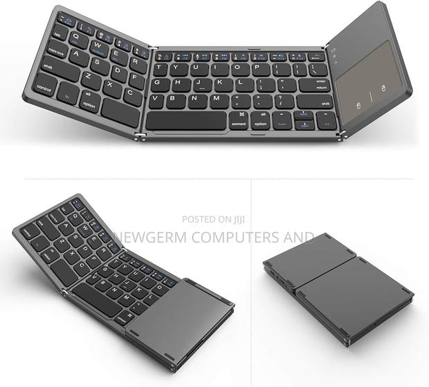 Foldable Wireless Keyboard With Touchpad