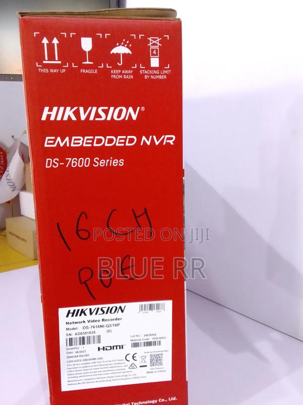 16ch NVR Poe Digital Video Recorder photo 2