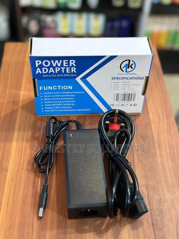 12v 5 Amp CCTV Power Adapter · Photo 2
