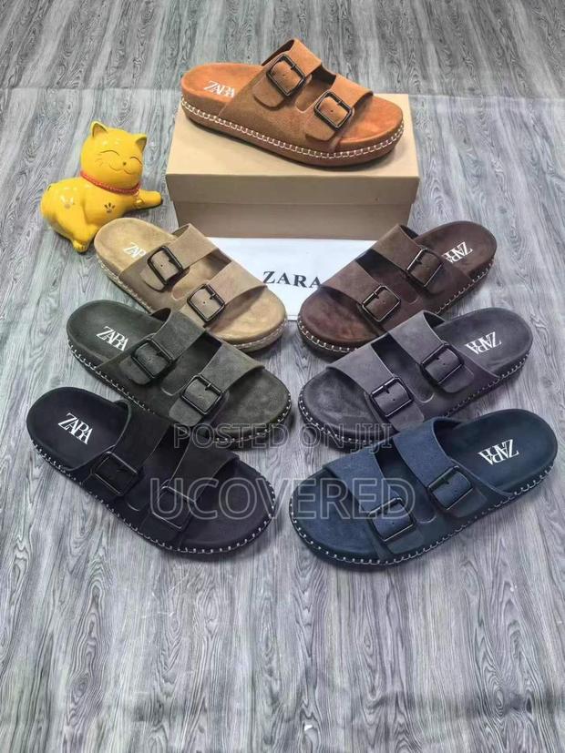Zara Suede Unisex Slippers · Photo 3