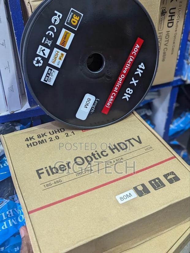 Fibre Hdmi Cable 80m Uhd HDTV · Photo 2