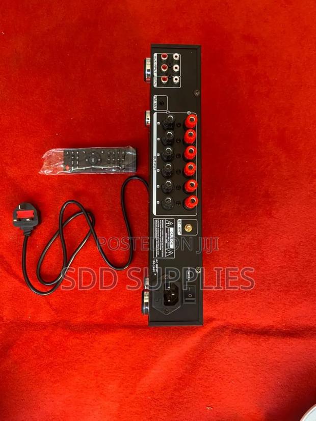 300 Watts 6 Partitioning Multi-Channel Amplifier
