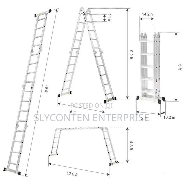 4x4 Steps Foldable Ladder · Photo 4