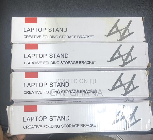 Metallic Laptop Stand