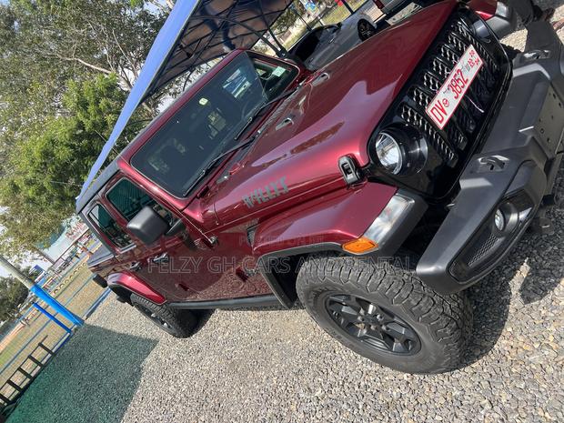 Jeep Wrangler Rubicon 2021 Red photo 15