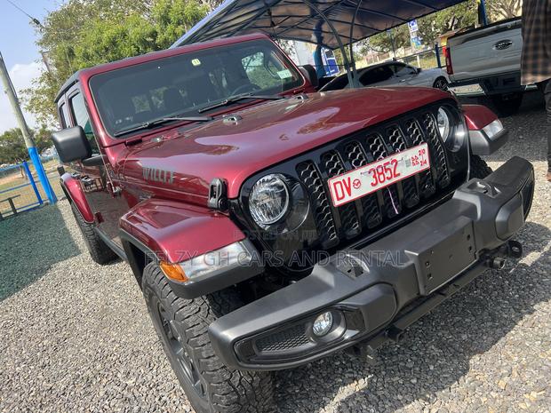 Jeep Wrangler Rubicon 2021 Red photo 14