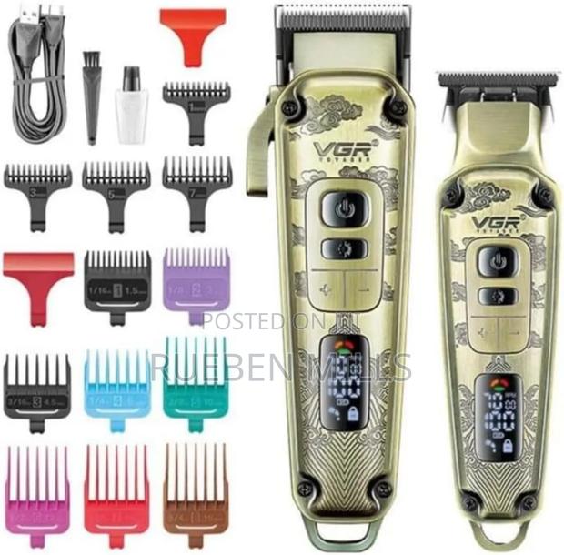 VGR V643 Ultra Premium 2 in 1 Barbering Machine Hair Clipper · Photo 2
