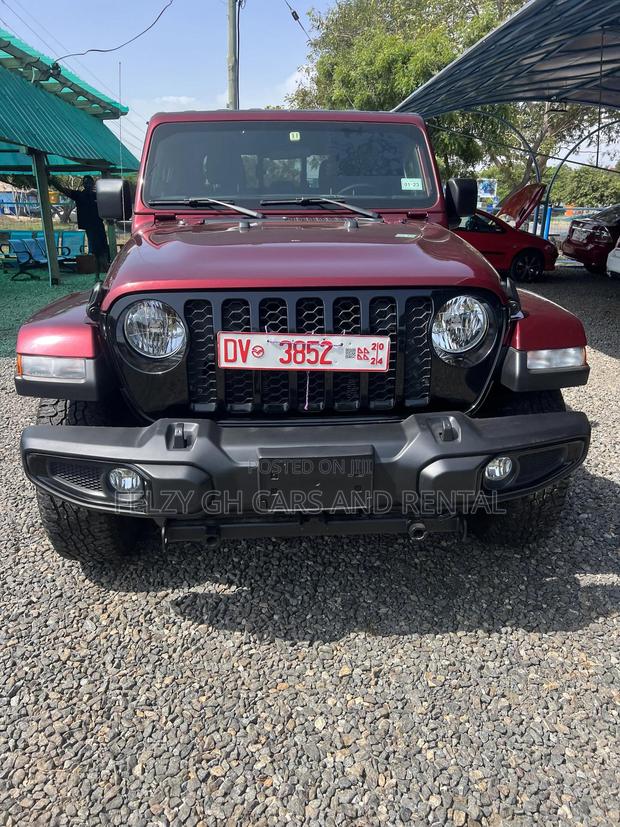 Jeep Wrangler Rubicon 2021 Red photo 13