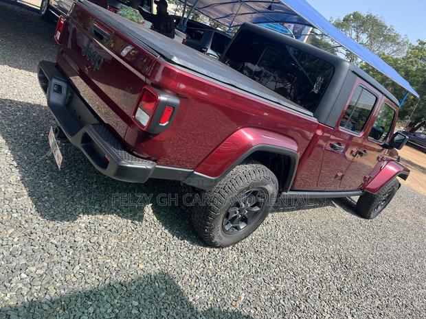 Jeep Wrangler Rubicon 2021 Red photo 4