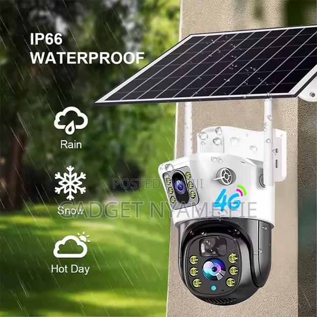 4G SIM Card Solar Powered CCTV Camera · Photo 4