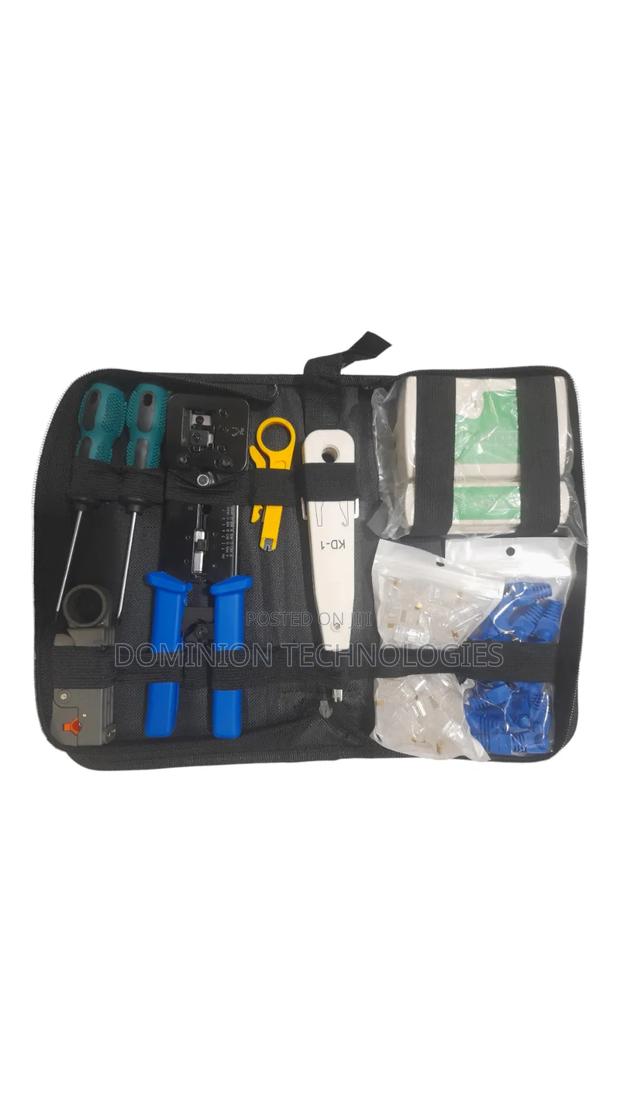 Network Tools Kit 20pcs Pass Through Crimping Tool Inside · Photo 2