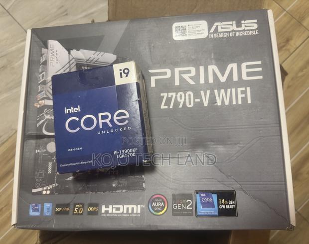 Intel Core I9- Processor ASUS Z790 MOTHERBOARD · Photo 1