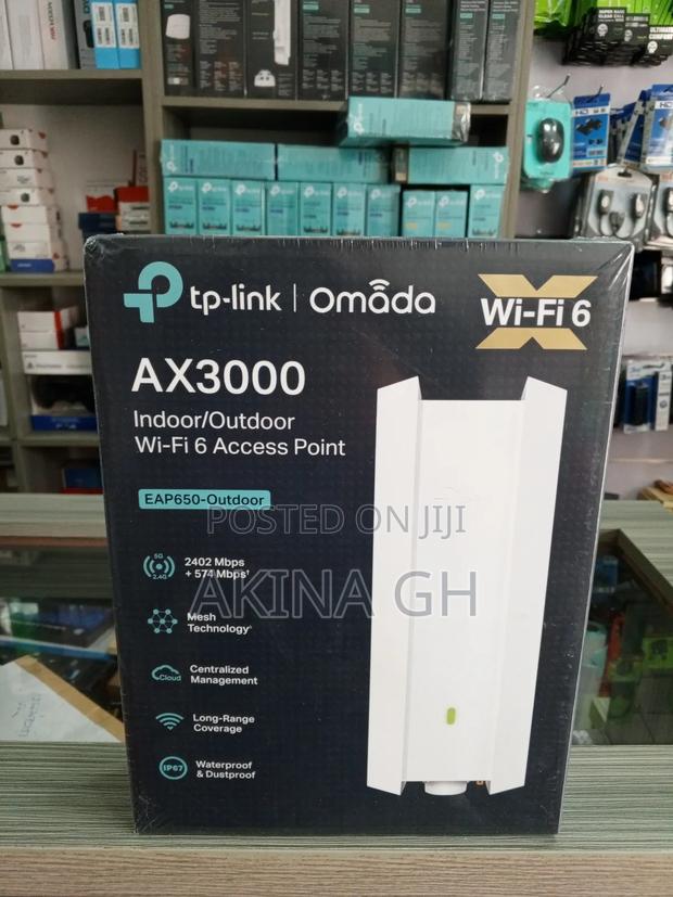 Tp-Link Ax3000 Wi-Fi 6 Access Point Eap650-Outdoor · Photo 4