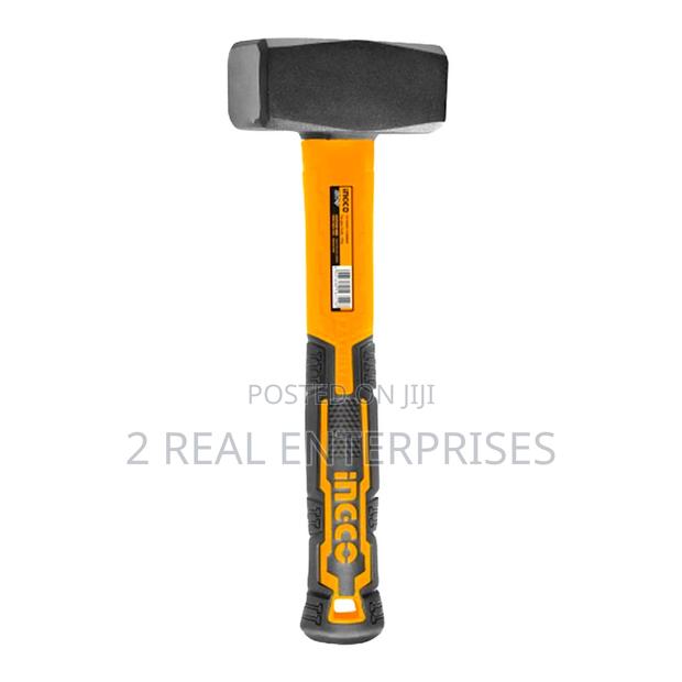 INGCO STONE HAMMER -4kg 900mm Fiber Glass Handle - Brand New · Photo 2