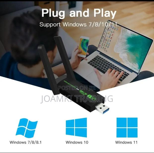 Wifi Adapter + Bluetooth Dual-Band 2g/5ghz Network Card photo 6