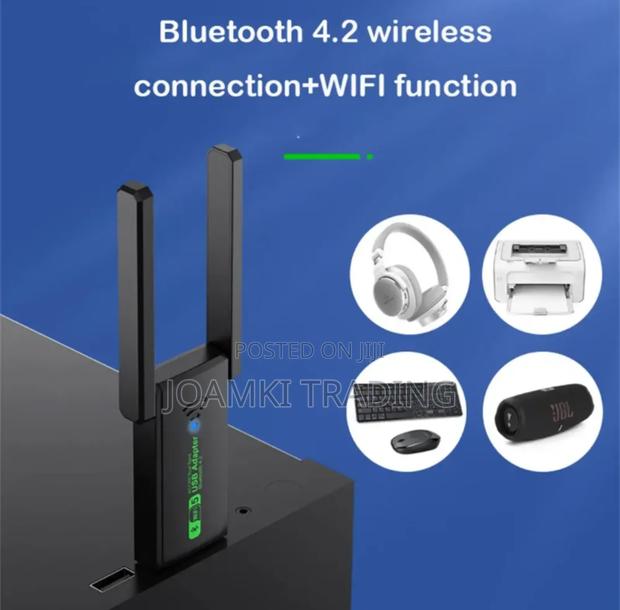 Wifi Adapter + Bluetooth Dual-Band 2g/5ghz Network Card photo 4