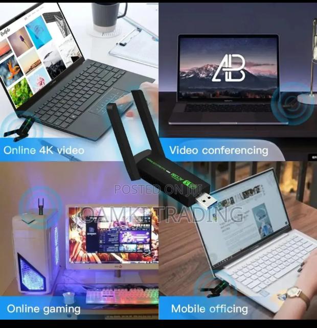 Wifi Adapter + Bluetooth Dual-Band 2g/5ghz Network Card photo 5
