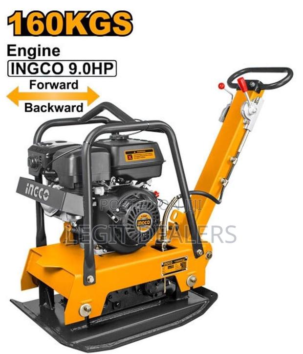 Ingco Gasoline Reversible Plate Compactor 9hp, 160kg photo 2