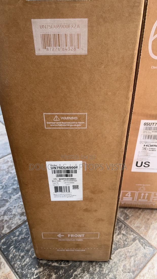 Samsung Television 75 Inches Crystal Uhd Du6900f photo 2