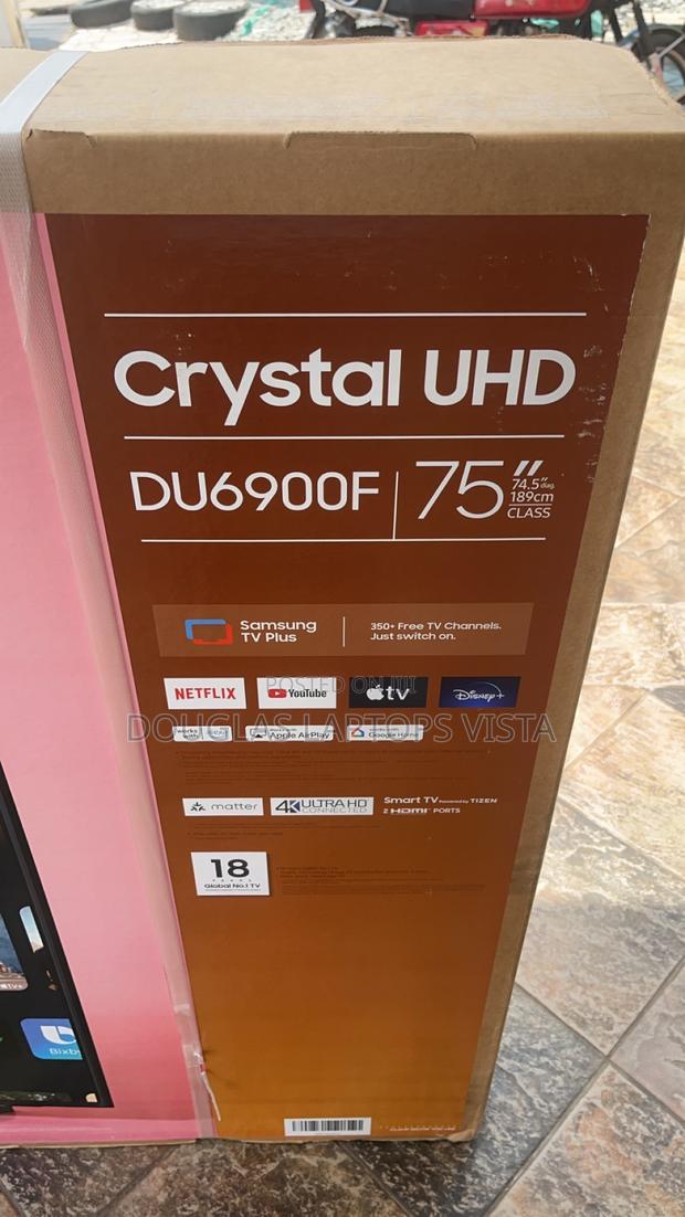 Samsung Television 75 Inches Crystal Uhd Du6900f photo 4