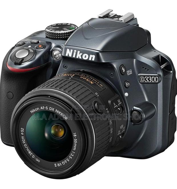 Nikon D3300 Digital SLR Camera (24.2 MP, 3 Inch LCD) - Grey · Photo 2