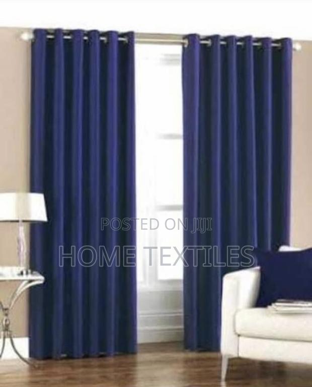 Blue Combination Blackout Curtains 2 in 1 · Photo 2