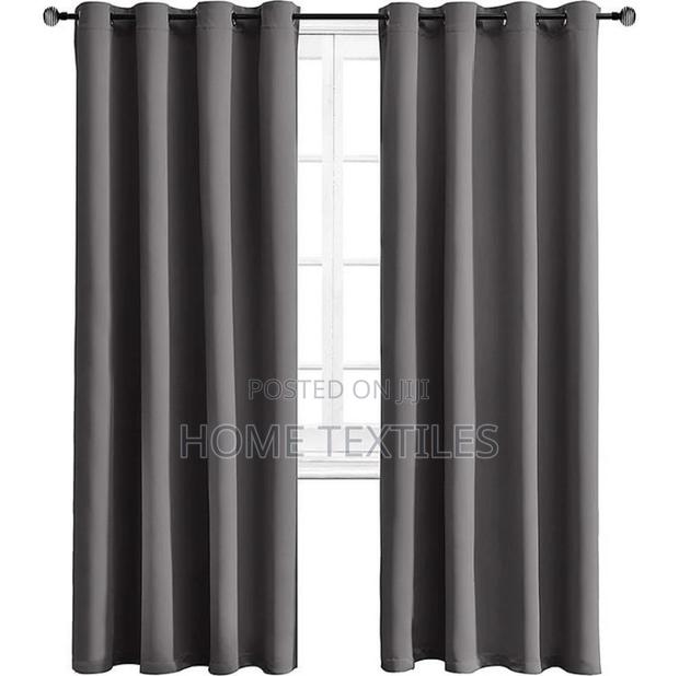 Charcoal Grey Blackout Curtains for Bedroom Combinations · Photo 2