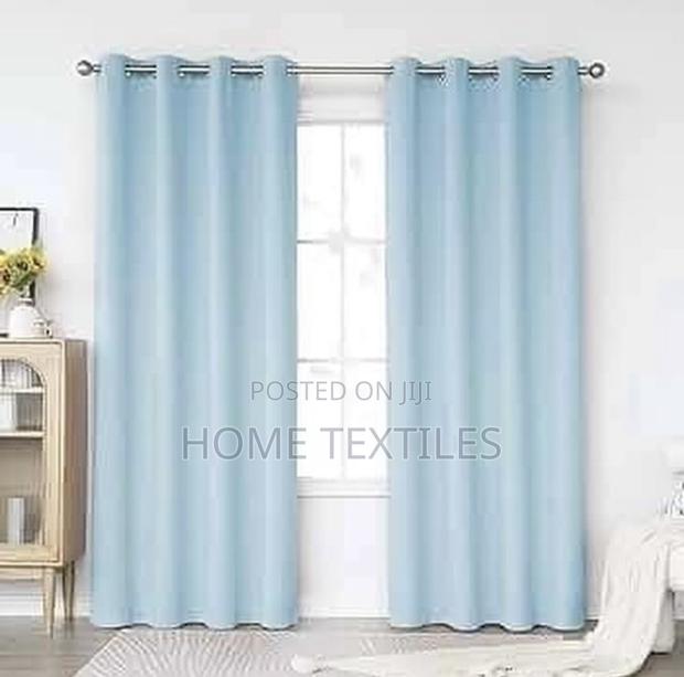 Sea Blue Curtain for Living Room and Office Decoration · Photo 2