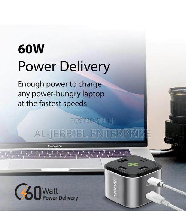 POWERCUBE-PD80 Promate 80W Quick Charge Charging Station · Photo 4