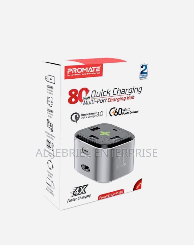 POWERCUBE-PD80 Promate 80W Quick Charge Charging Station · Photo 3