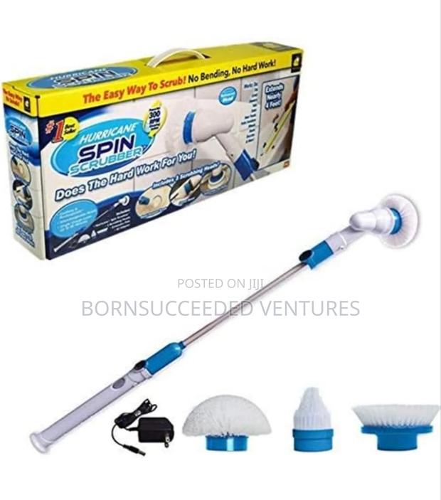 Plastic Electric Spin Scrubber Machine Floor Bathroom · Photo 2