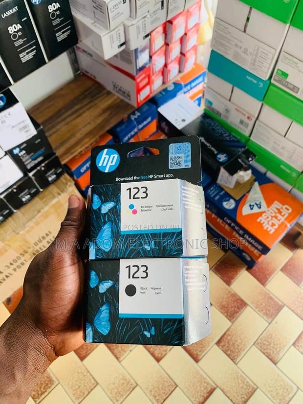 Hp 123 Ink Jet Black Cartridge Each Color · Photo 2