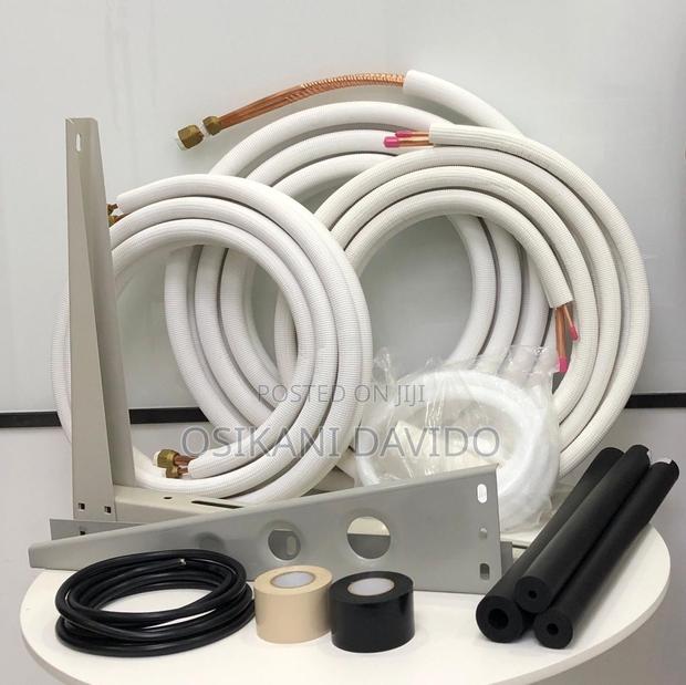 Ac Installer and Copper Pipes