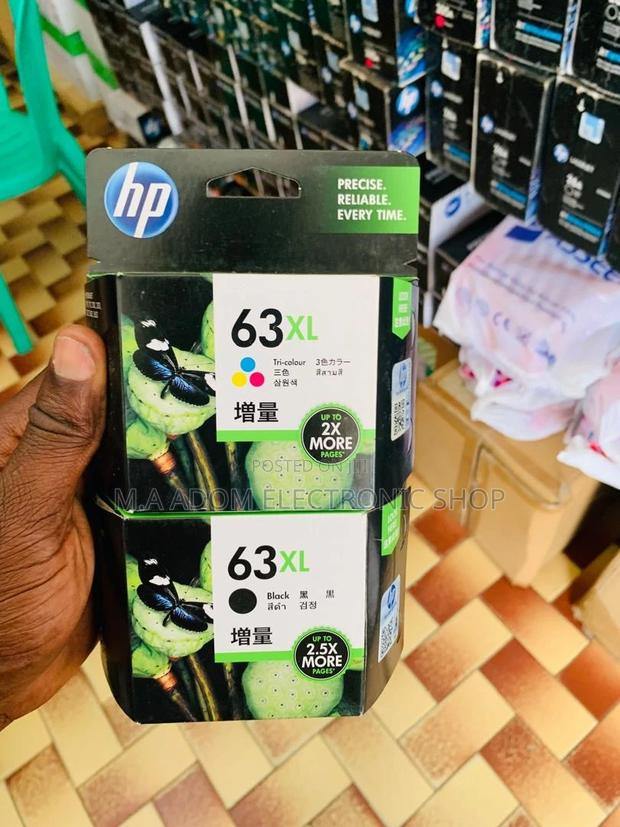 Power Through Your Printing: HP 63XL Black Ink Cartridge · Photo 2