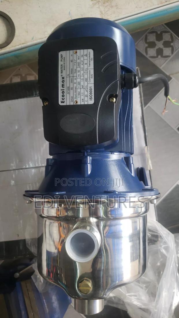 Ecoolmax Stainless Water Pump 1.5 HP · Photo 4