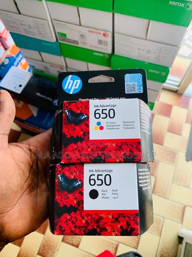 HP 650 Tri-Color Ink Cartridge: Print With Precision · Photo 2