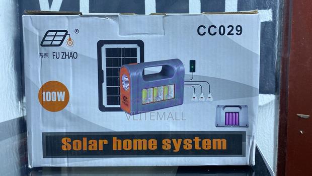 Portable Solar Light +3 Bulbs - Cc029 · Photo 2