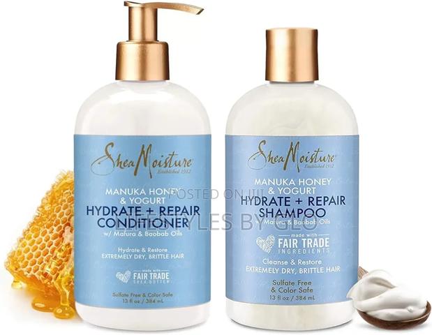 Shea Moisture Manuka Honey Yogurt Hydrate Repair Shampoo Set · Photo 2