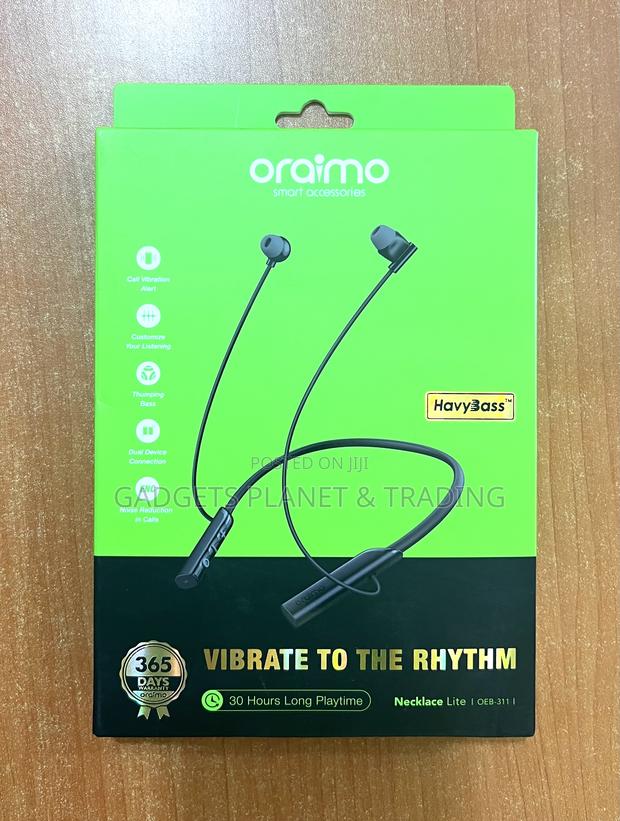 Oraimo Necklace Lite Call Vibrate Wireless Headset | Oeb-311 · Photo 3